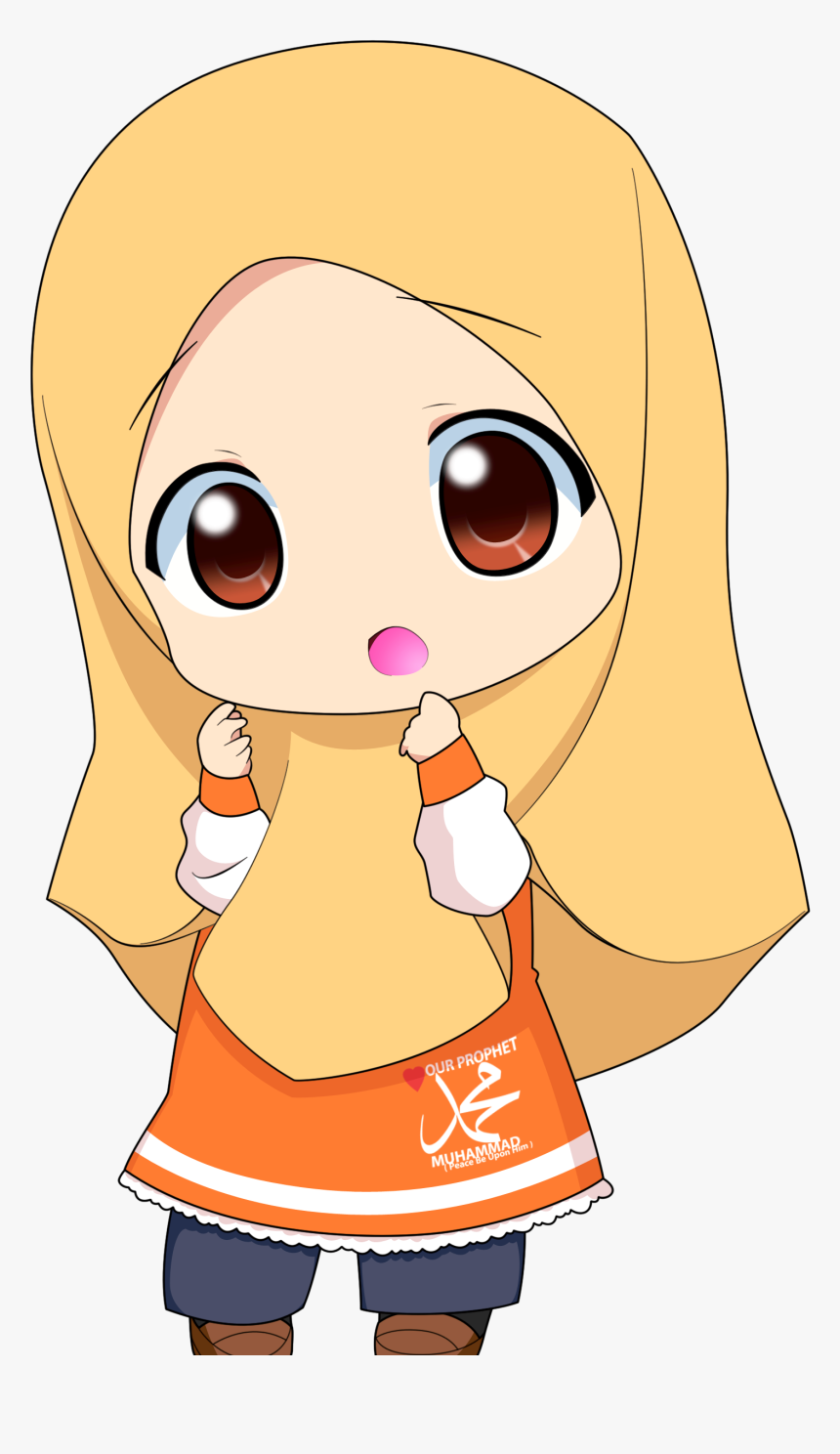 Best Images About Anime Muslim On Pinterest Muslim - Muslimah Clipart, HD Png Download, Free Download