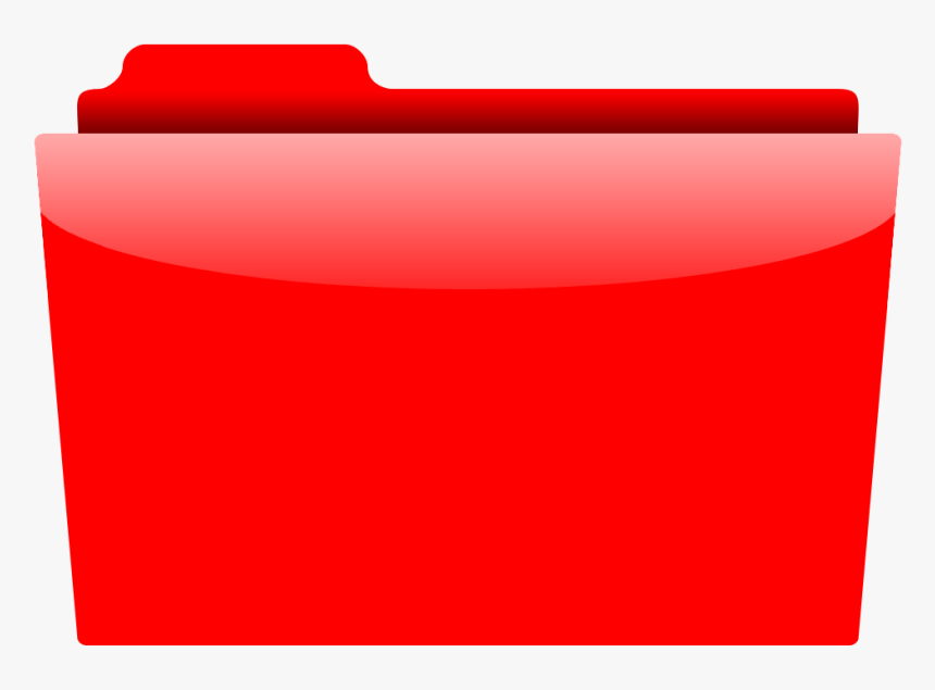 Red Folder - Png Carpetas Fondo Transparente, Png Download, Free Download