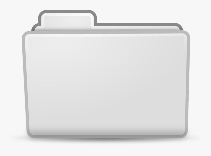 File, Folder, Icon, Icons, Matt, Symbol, White - White Folder Icon Png, Transparent Png, Free Download