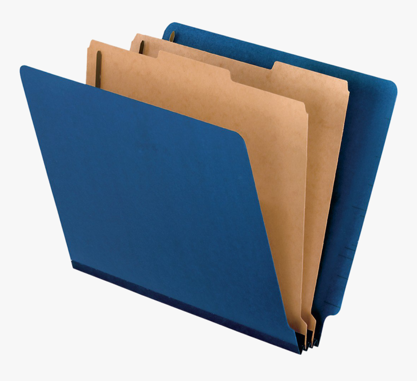 Blue Folder Png Image Free Download - Folder Divider, Transparent Png, Free Download