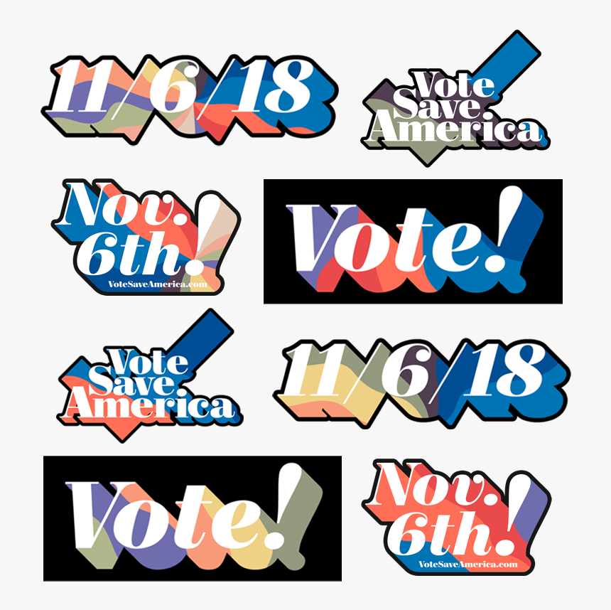 Vote Save America Sticker Pack, HD Png Download, Free Download