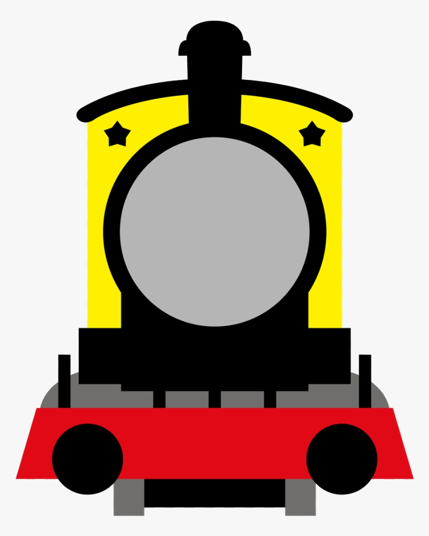 Thomas The Train Minus File Folder Games Trem Transparent - Birthday Train Clip Art, HD Png Download, Free Download