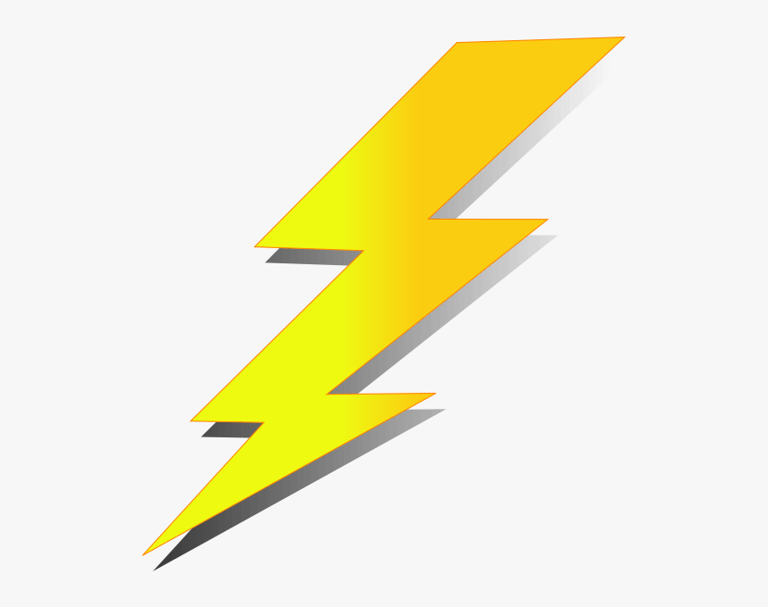 Lightning Bolt Clipart Transparent, HD Png Download, Free Download