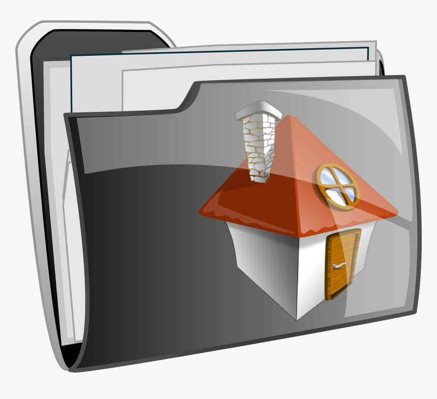 Home Folder Icon Png, Transparent Png, Free Download