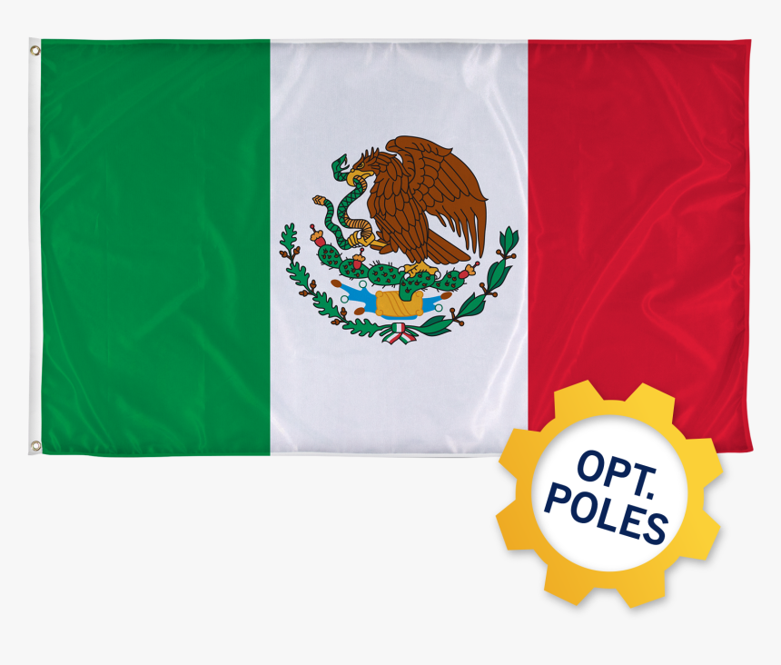 Easy Mexico Flag Drawing, HD Png Download, Free Download