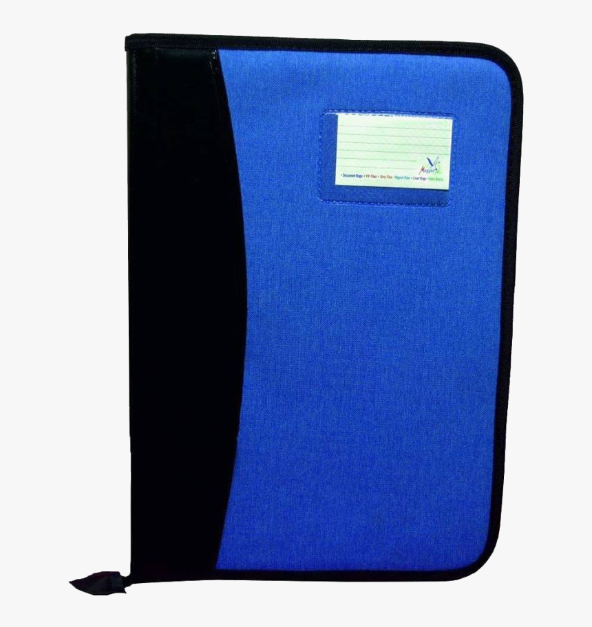 Blue Folder Png Transparent Image - Leather, Png Download, Free Download