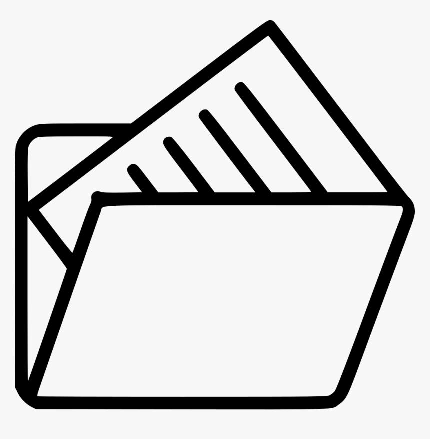 Document Folder - Temporary Icon, HD Png Download, Free Download