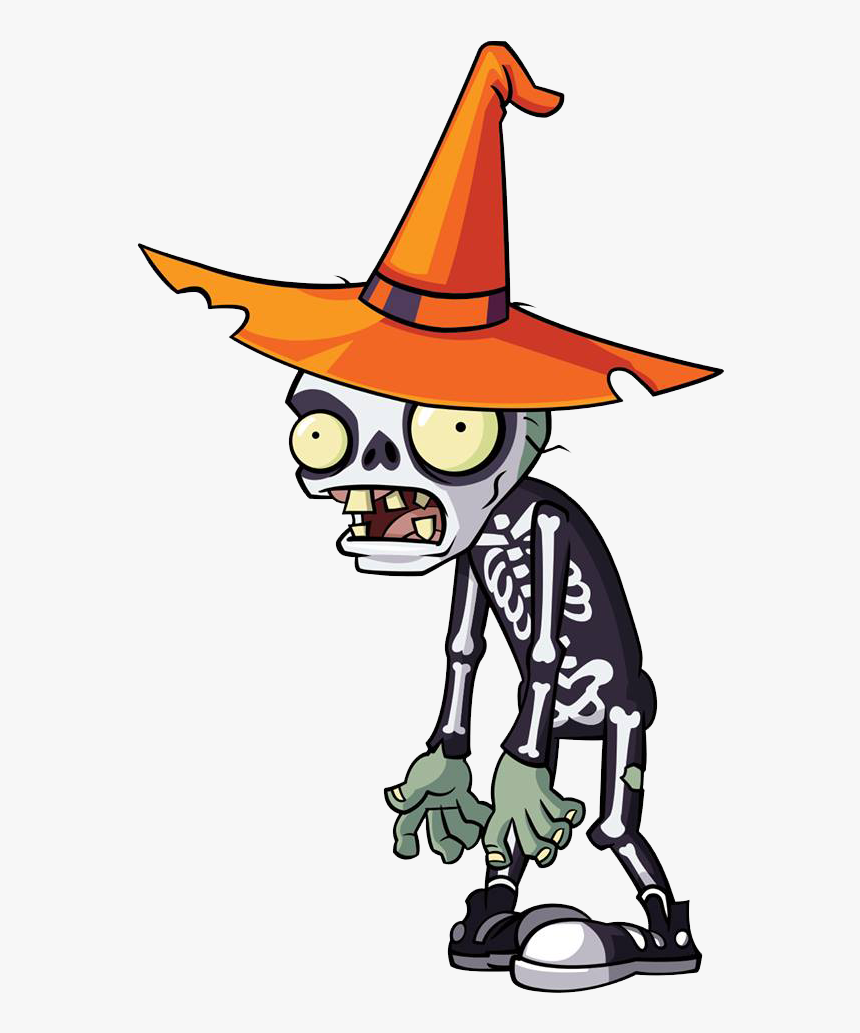 Foot Clipart Zombie - Plants Vs Zombies 2 Halloween Zombie, HD Png Download, Free Download
