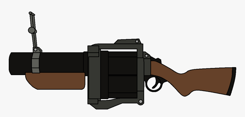 Grenade Launcher Clipart - Demoman Grenade Launcher Tf2, HD Png Download, Free Download