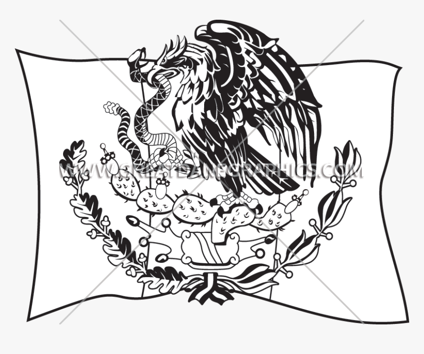 Transparent Mexican Flag Png - Good Mexican Flag Drawings, Png Download, Free Download