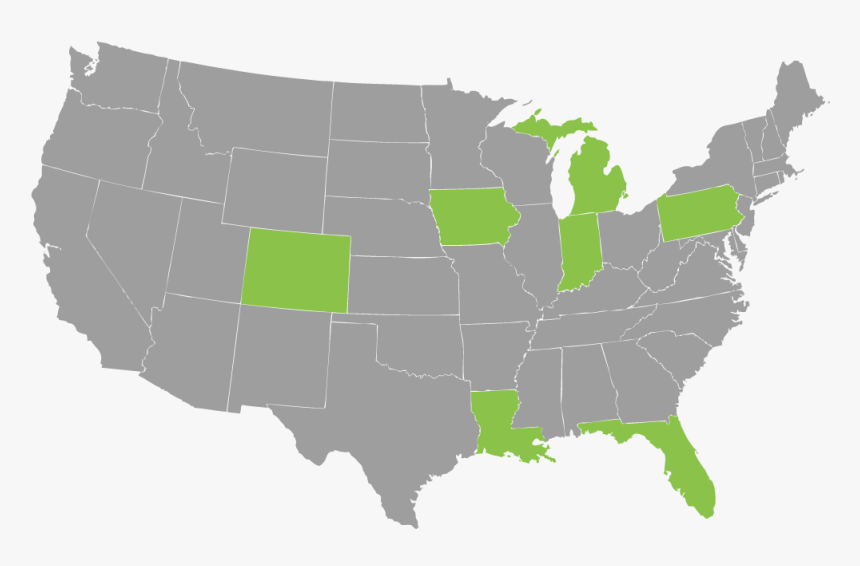 Sri Incorporated Client Map - Death Penalty States, HD Png Download, Free Download