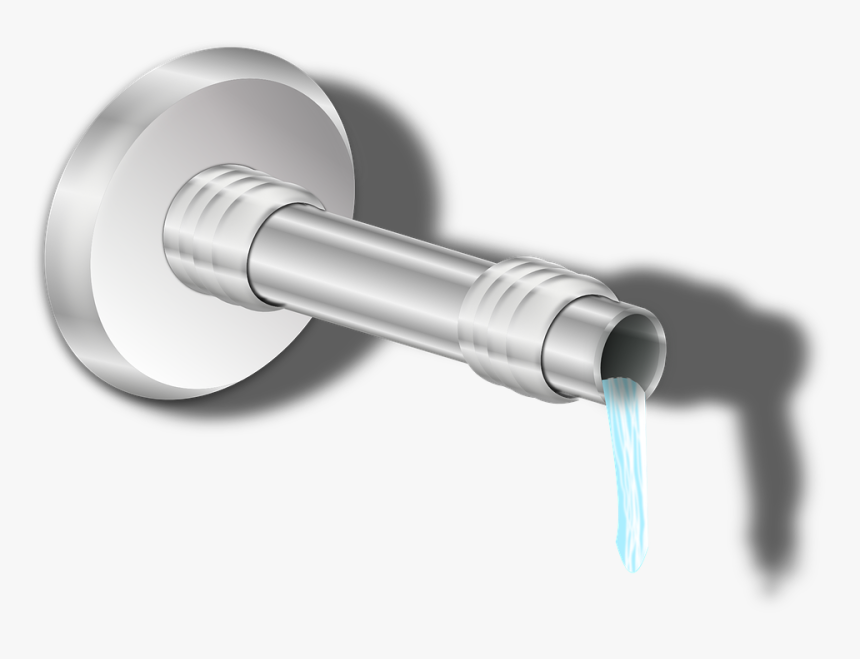 Pipe, Water, Water Pipe, Metal, Flow - Pipe Water Flow Png, Transparent Png, Free Download