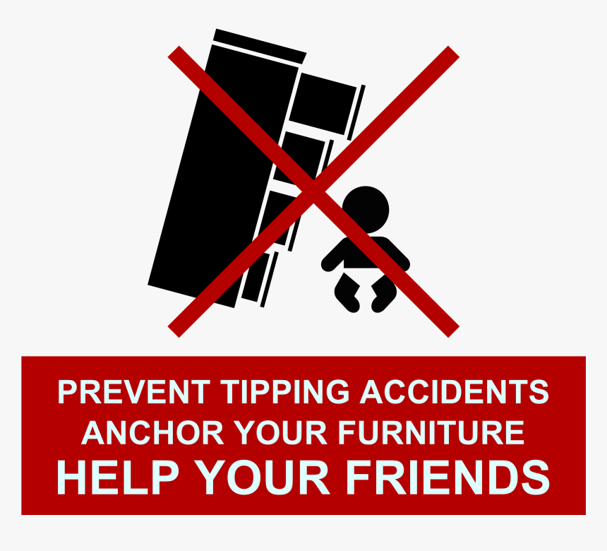 This Free Icons Png Design Of Furniture Anchor Warning - Furniture Warning, Transparent Png, Free Download