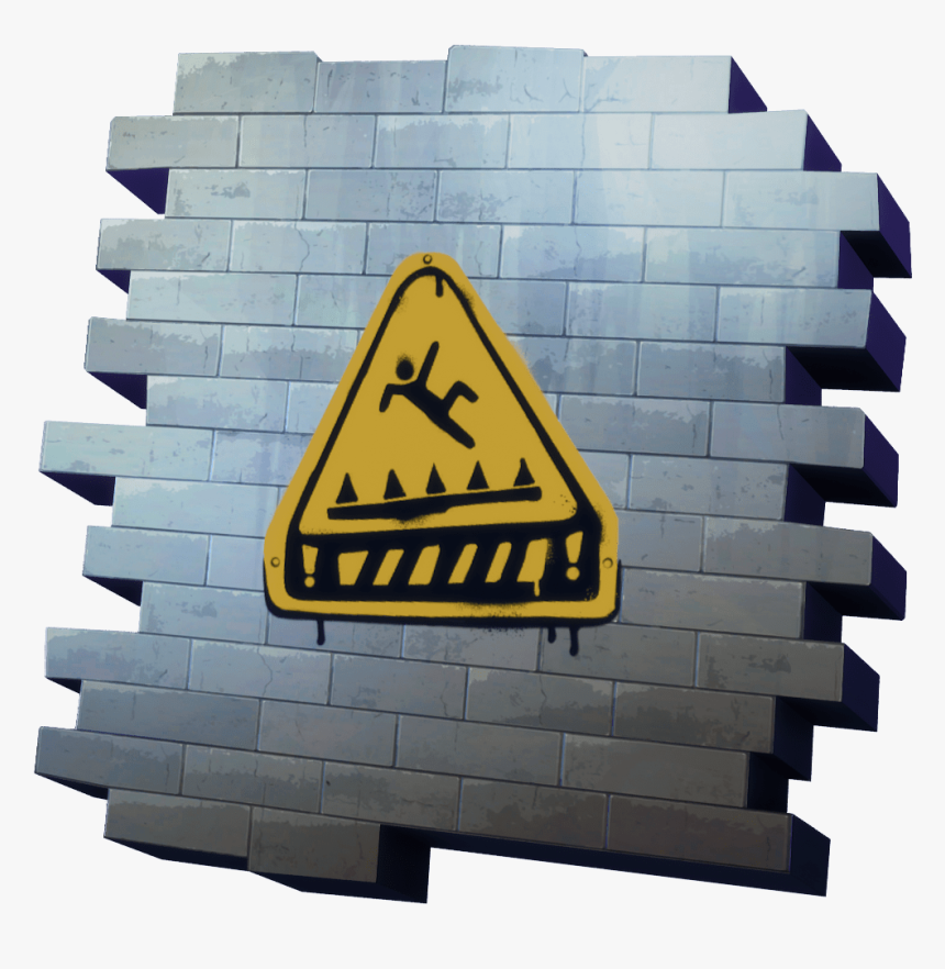 Trap Warning Png - Fortnite Trap Warning Spray, Transparent Png, Free Download