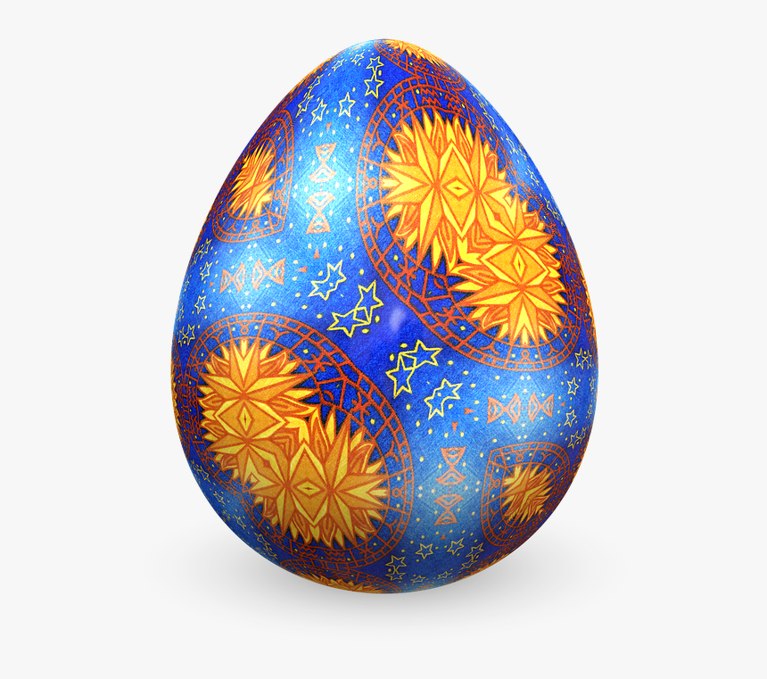 Eggs, Easter, Easter Eggs, Flowers, Scrapbooking - Jajko Wielkanocne Png, Transparent Png, Free Download