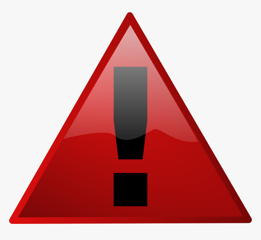 Red Caution Sign Png, Transparent Png, Free Download