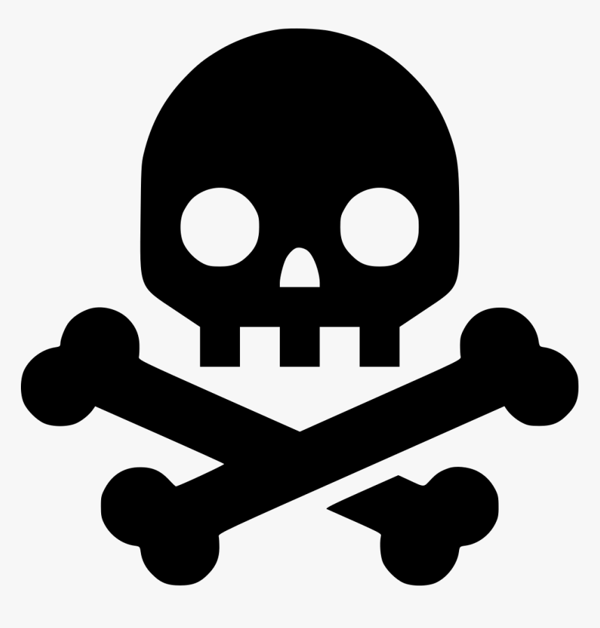 Skull And Crossbones Png - Death Png, Transparent Png, Free Download