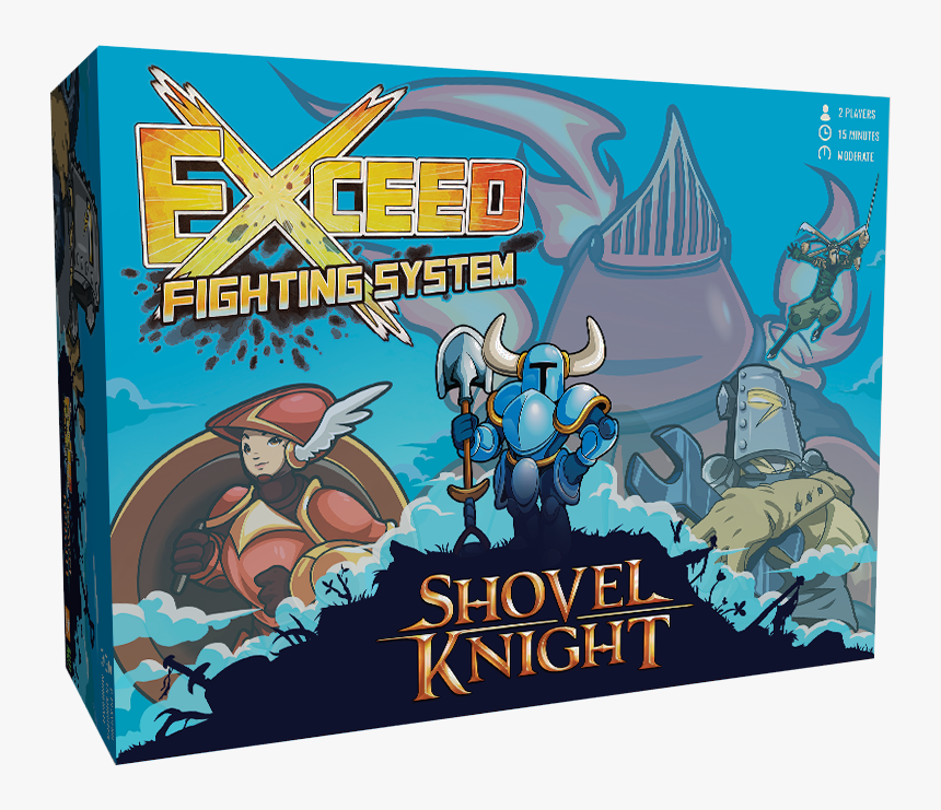 Shovel Knight Box 1 - Shovel Knight Exceed Fighting System, HD Png Download, Free Download