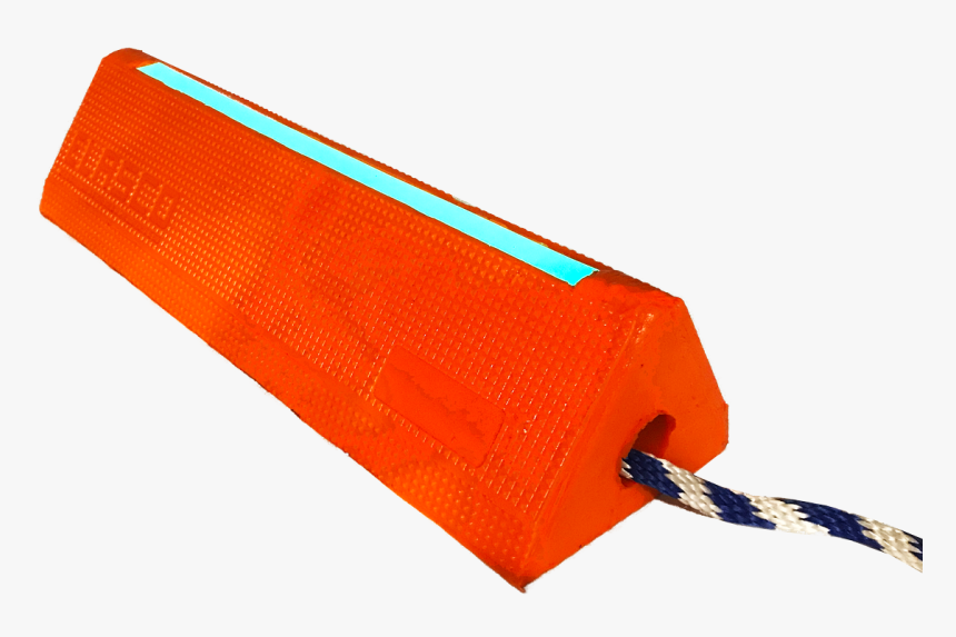 Aircraft Chock With Glow & Reflectors, Orange - Strap, HD Png Download, Free Download