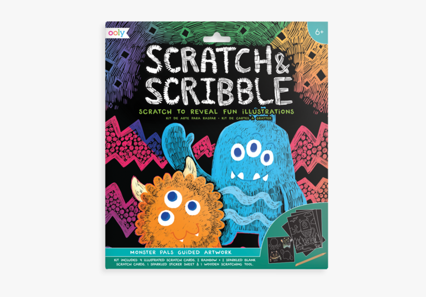 Ooly Scratch And Scribble, HD Png Download, Free Download