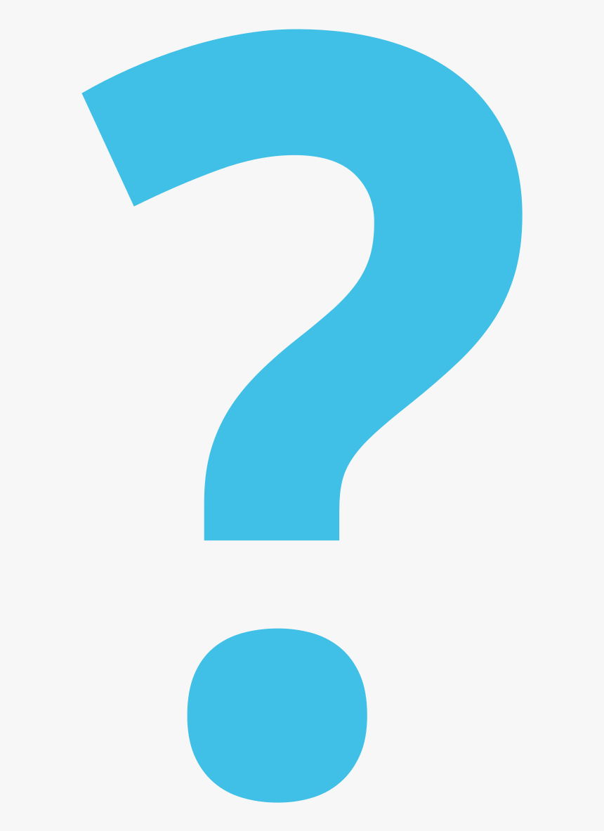 Blue Question Mark Emoji Clipart , Png Download - Blue Question Mark Png, Transparent Png, Free Download