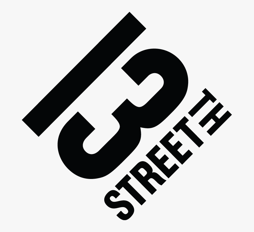 13th Street Logo Uk Master Rgb Black - 13th Street Channel Foxtel, HD Png Download, Free Download