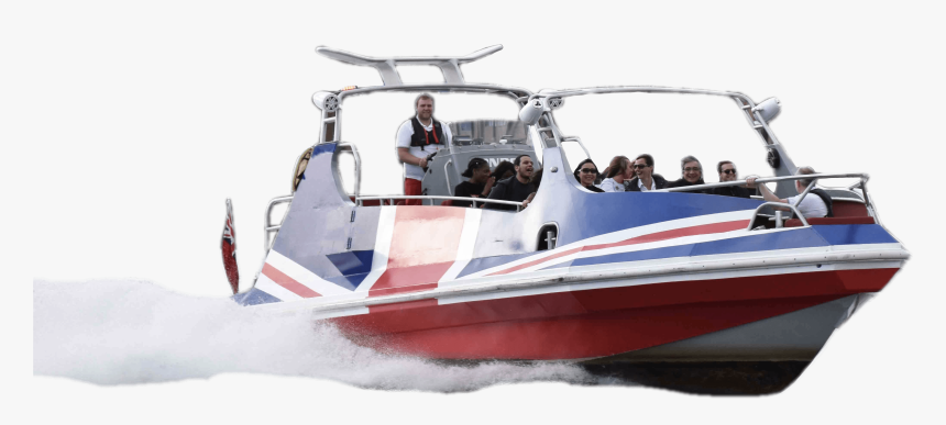 Thames Monsta Going Fast On The River Thames - River Thames Boat Png, Transparent Png, Free Download