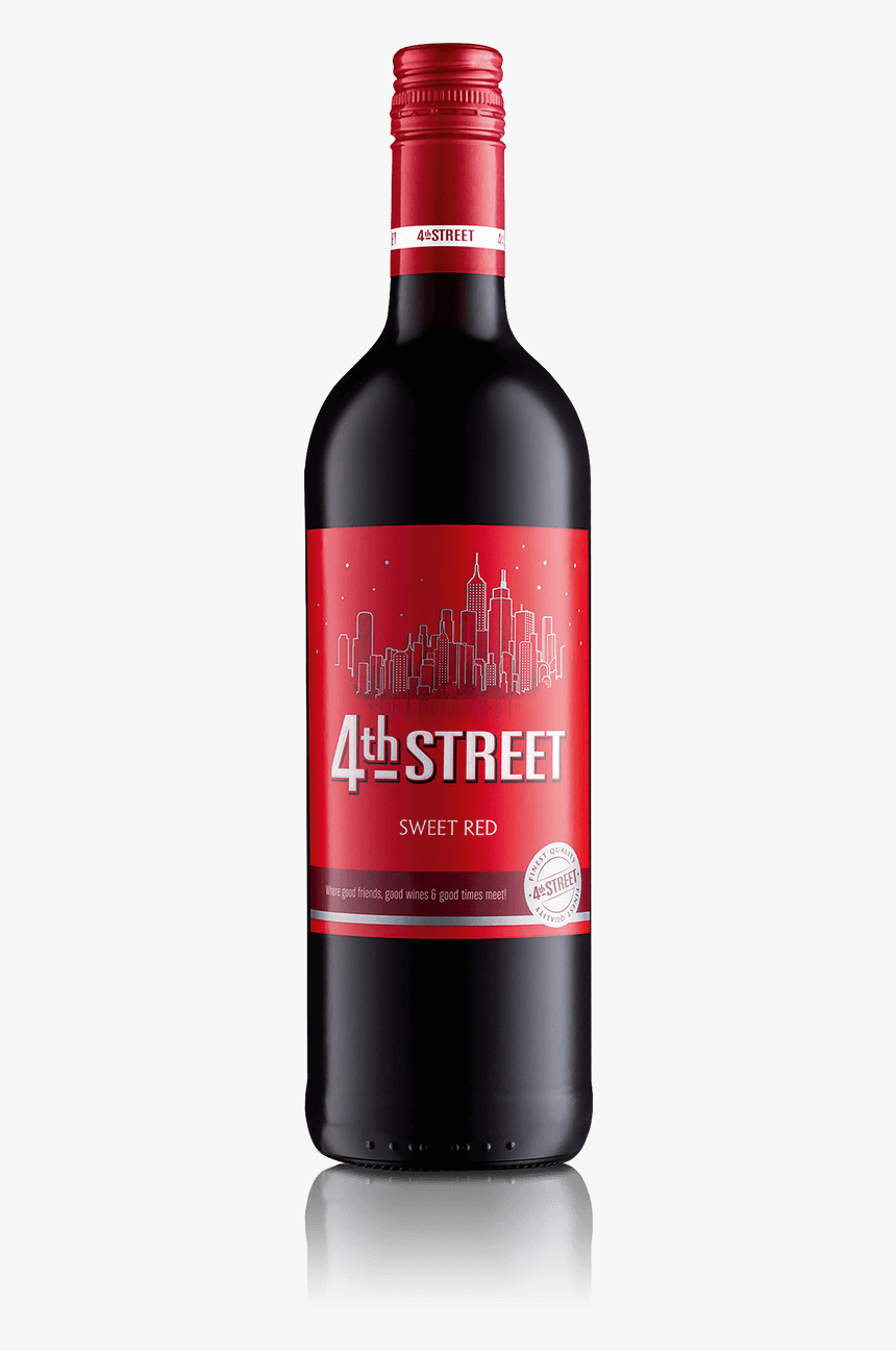 4th Street Red Wine Png, Transparent Png, Free Download
