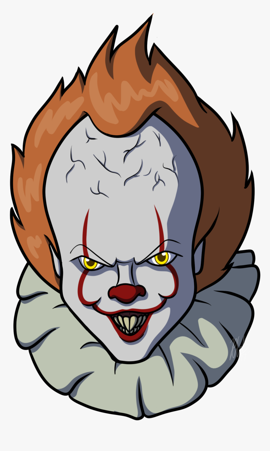 Transparent Pennywise Clipart - Pennywise Face Png, Png Download, Free Download