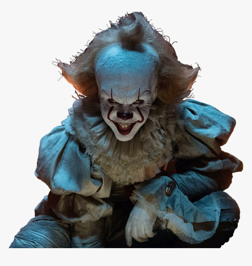 #it #clown #evil #pennywise #pennywise2017 #itclown - Scary Clown, HD Png Download, Free Download