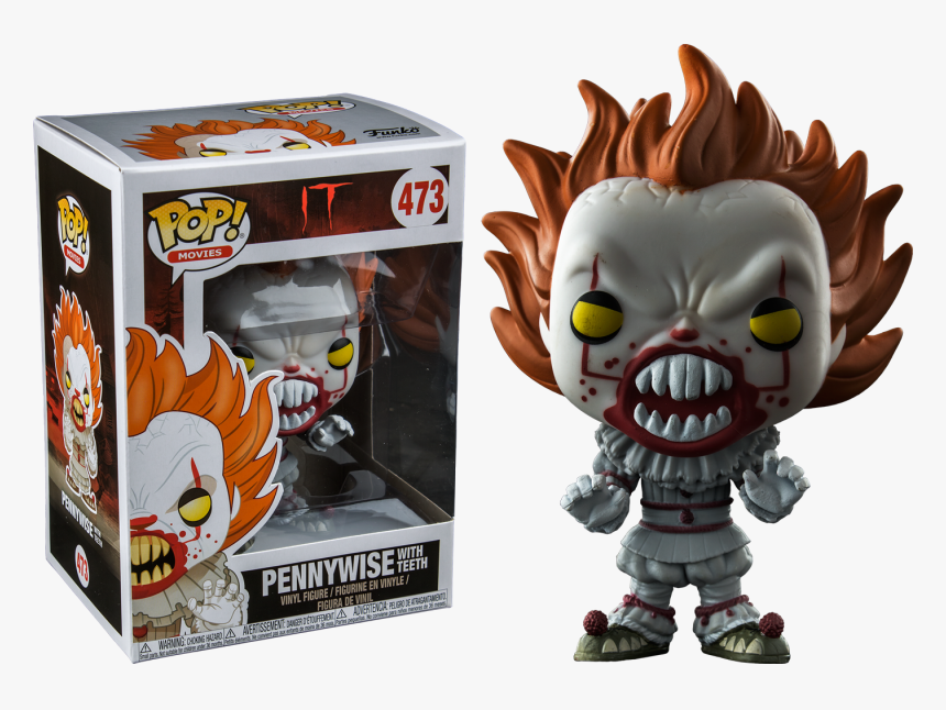 Pennywise With Teeth Pop, HD Png Download, Free Download