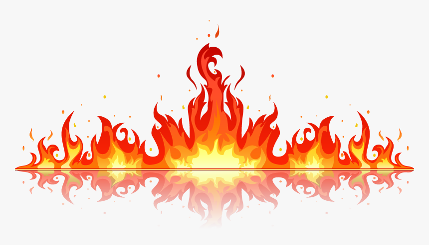 Flames Vector, HD Png Download, Free Download