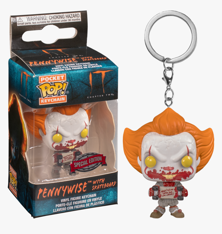 Chapter Two - Pennywise Pop Figure Keychain, HD Png Download, Free Download