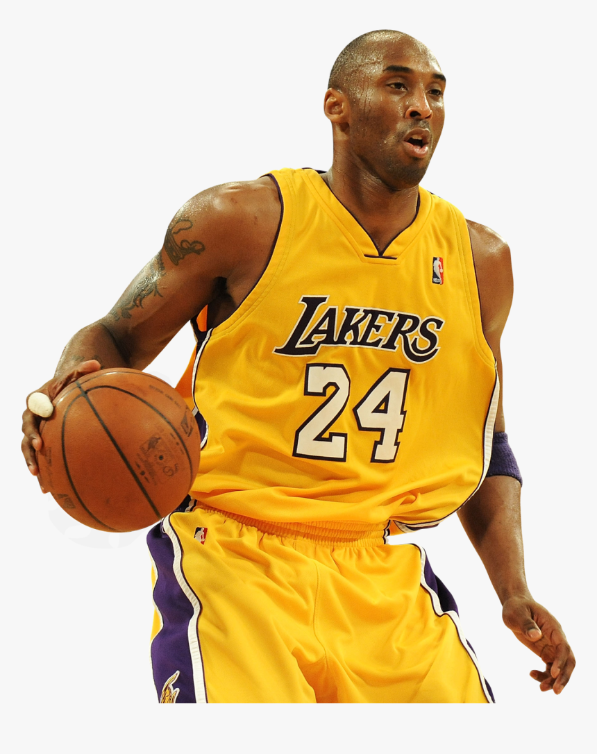 Kobe Bryant Los Angeles Lakers Basketball Player Athlete - Kobe Bryant White Background, HD Png Download, Free Download