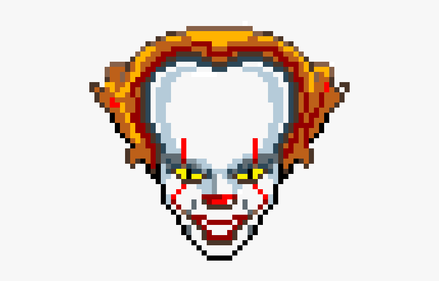 Pixel Art For Pennywise, HD Png Download, Free Download