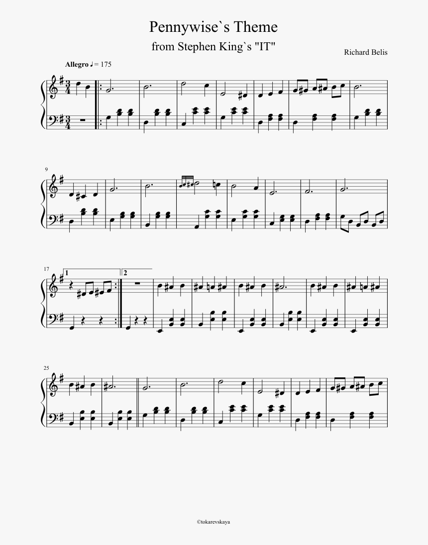 Love Scenario Piano Sheet, HD Png Download, Free Download