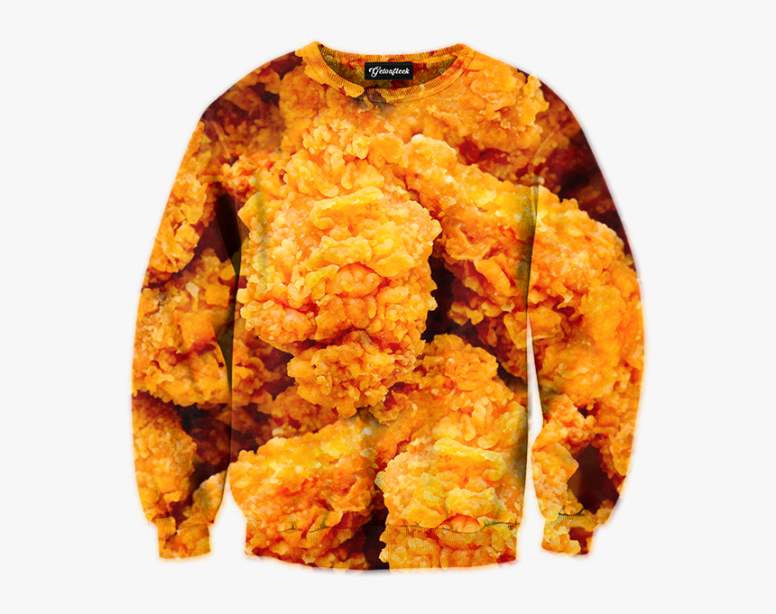 Fried Chicken Tracksuit All Over Print Apparel Getonfleek - Fried Chicken Hoodie, HD Png Download, Free Download