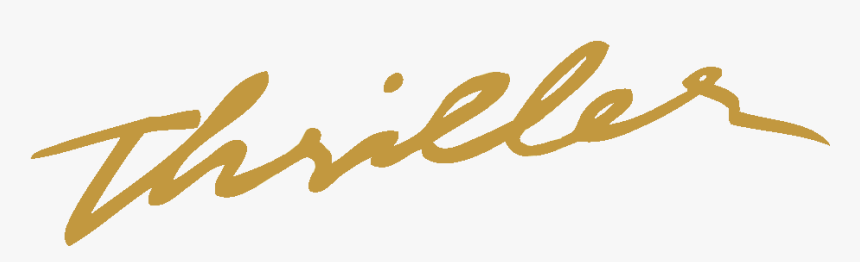 Thriller Logotipo - Partition Piano Michael Jackson, HD Png Download, Free Download