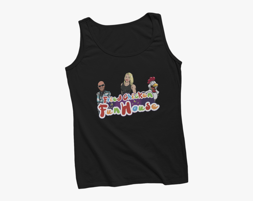 Friedchickenblacktank - Sleeveless Shirt, HD Png Download, Free Download