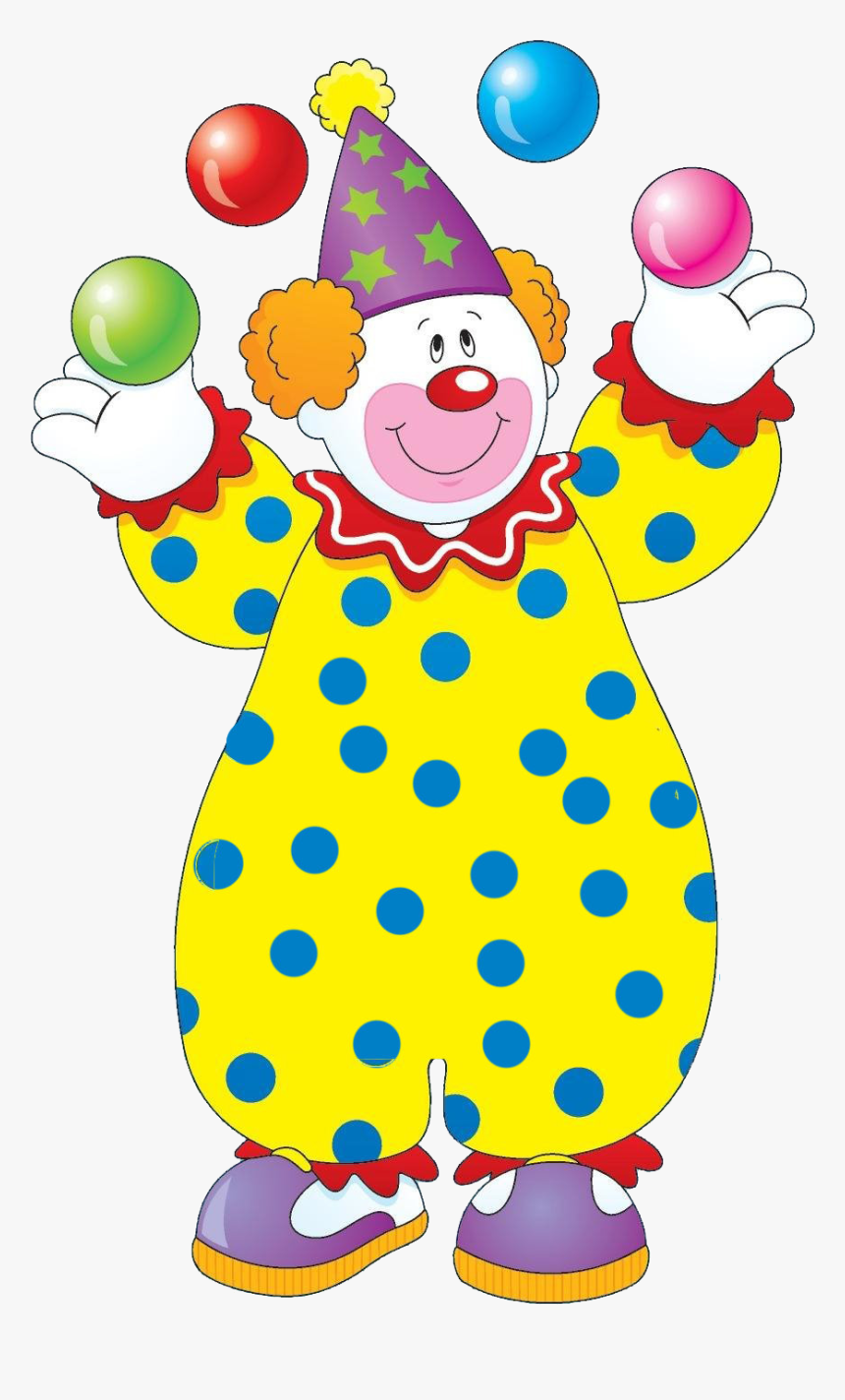 Clowns, For Kids, Tips, Party, Park - Circus Clown Clipart, HD Png Download, Free Download
