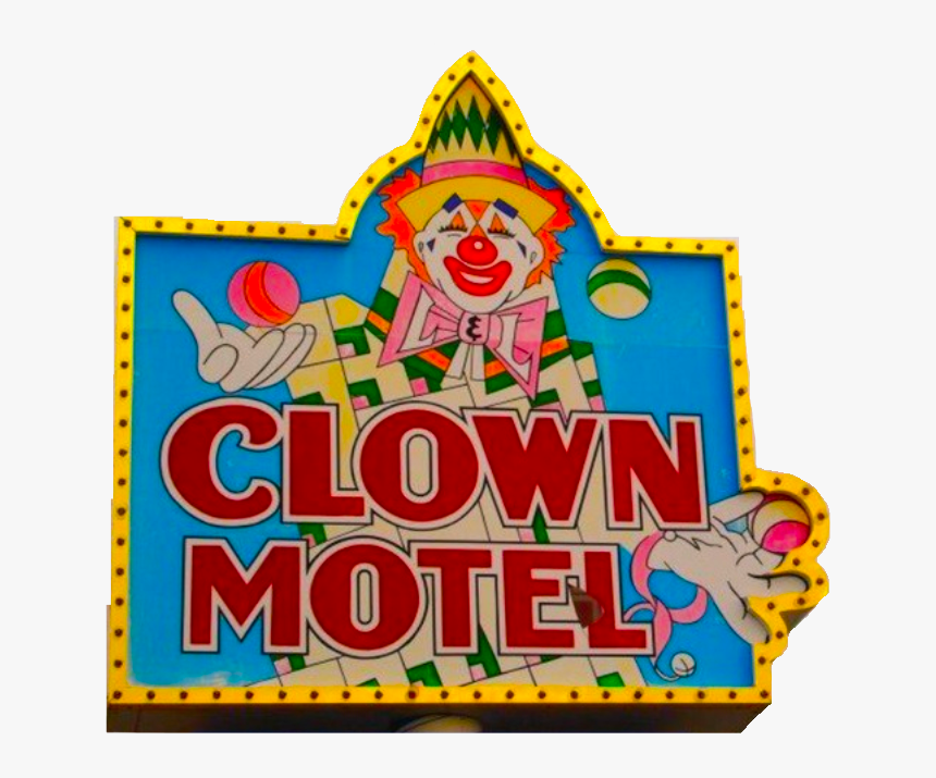 #clown #clowncore #png #colorful #freetoedit - Clown Motel, Transparent Png, Free Download