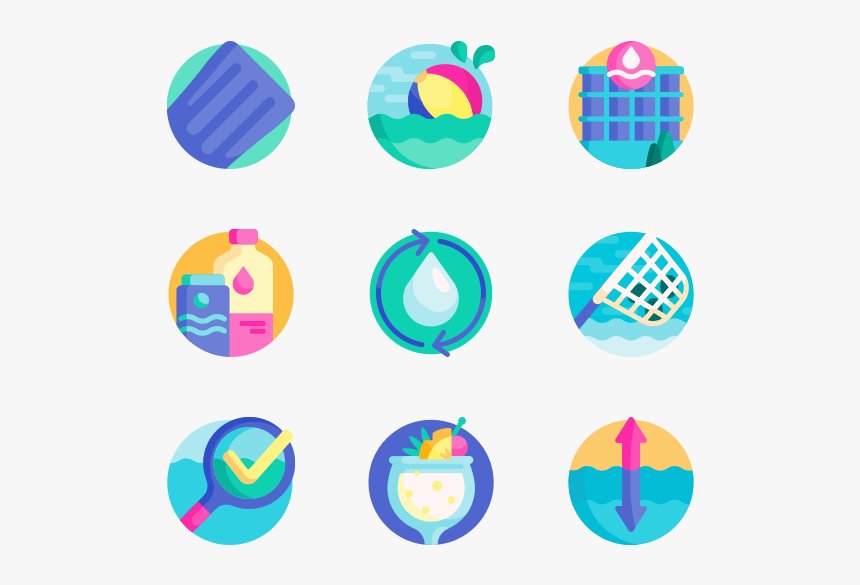 Swimming Pool - Swimming Pool Icon .png, Transparent Png, Free Download