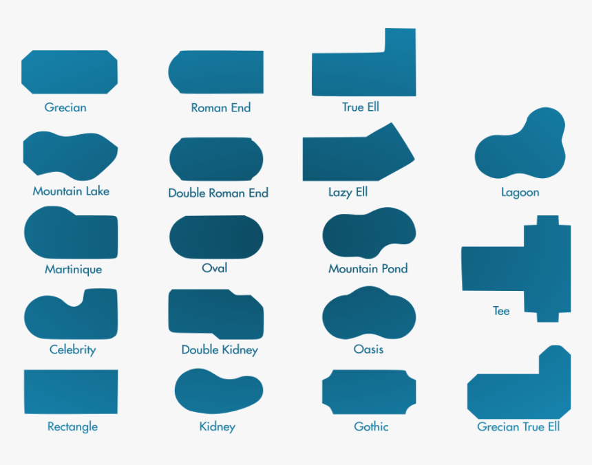 25 Terrific Inground Pools Shapes At Magazine Home - Swimming Pool For Plans Png, Transparent Png, Free Download