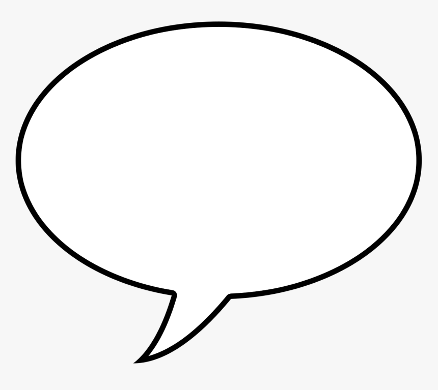 Balloon Template Icon Comic Png Image - Speech Bubble White Png, Transparent Png, Free Download
