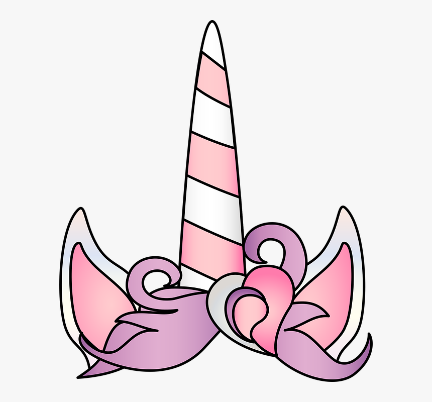 Graphic, Unicorn Horn, Unicorn, Ears, Unicorn Ears - Unicorn Horn And Ears Png, Transparent Png, Free Download