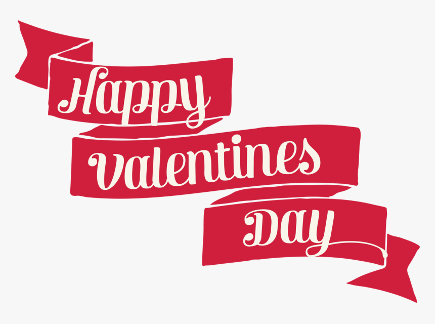 Happy Valentine"s Day Banner Svg Cut File - Graphic Design, HD Png Download, Free Download