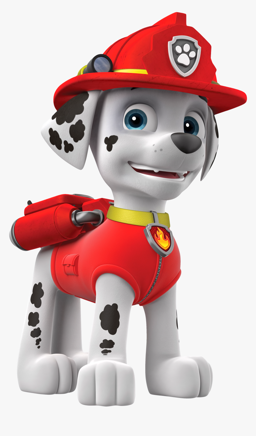 Paw Patrol Marshall Cartoon Image Gallery Yopriceville - Marshall Paw Patrol Characters, HD Png Download, Free Download