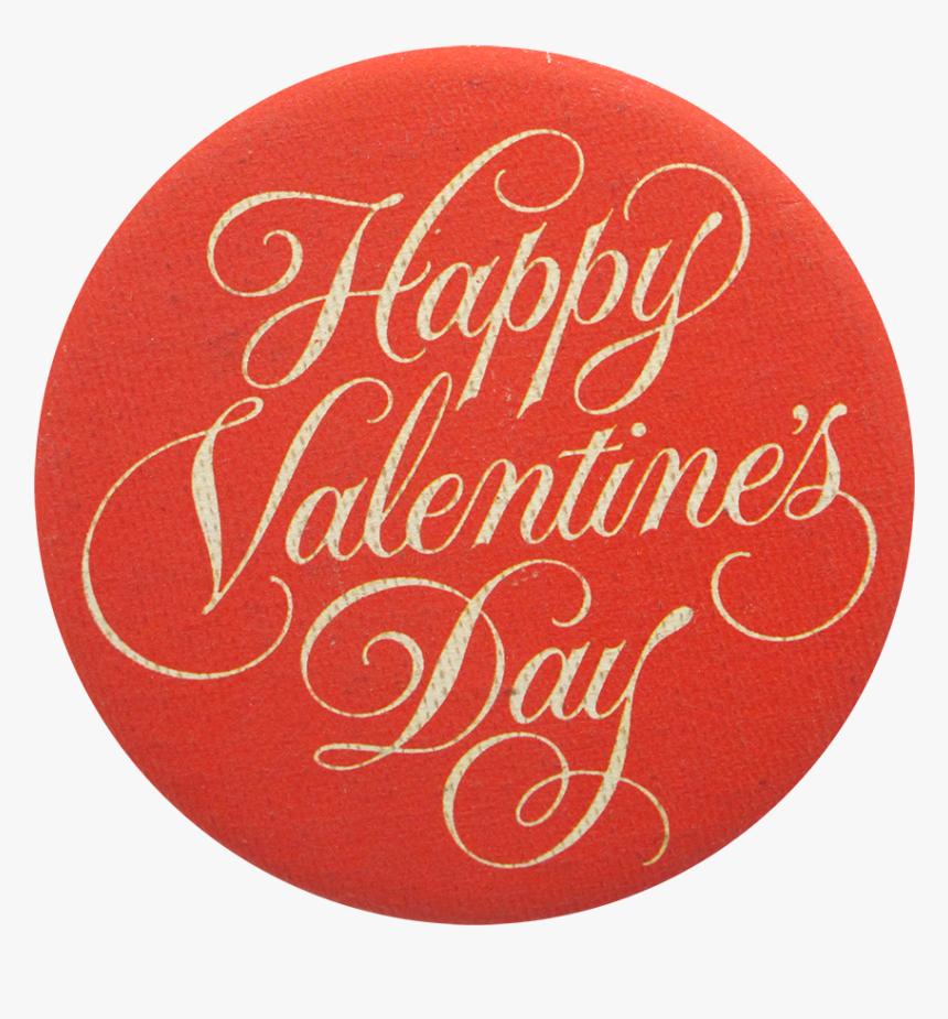 Happy Valentine"s Day Events Button Museum - Calligraphy, HD Png Download, Free Download