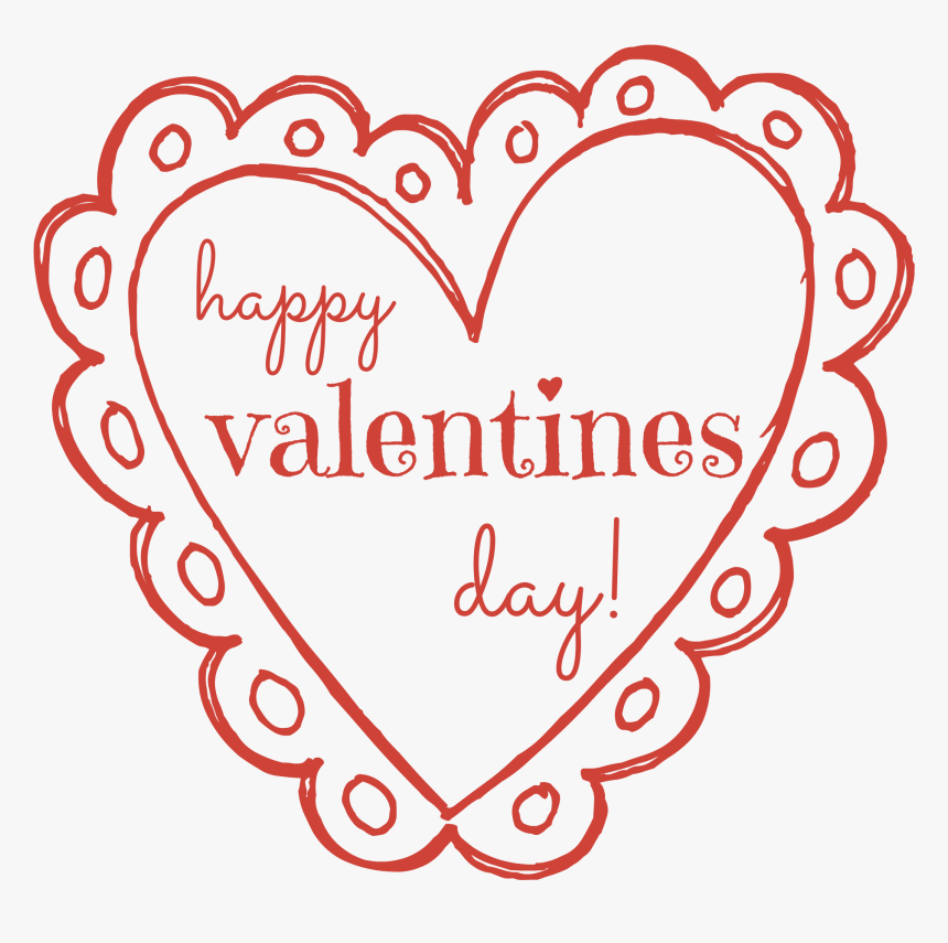 Valentines Day - Heart Mothers Day Coloring Pages, HD Png Download, Free Download
