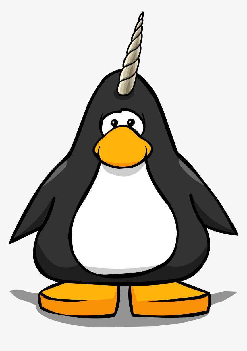 Unicorn Horn Pc - Penguin With A Top Hat, HD Png Download, Free Download